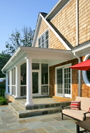 rear porch
